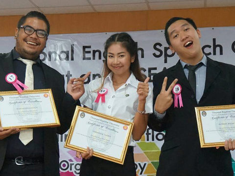 Phuket student comes 3rd in international English contest