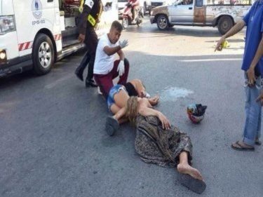 Phuket Teen Crashes Motorcycle: Two Frenchwomen Hurt