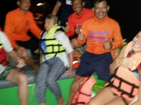 Nine tourists rescued by Phuket Navy