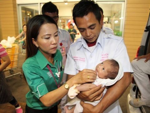 Two abandoned infants now in Phuket orphanage care