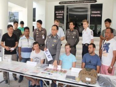 Phuket Police Hold Three Skim-Scam Suspects, Chase Fourth Russian