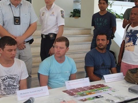 Three Russians arrested in Phuket for card skimming