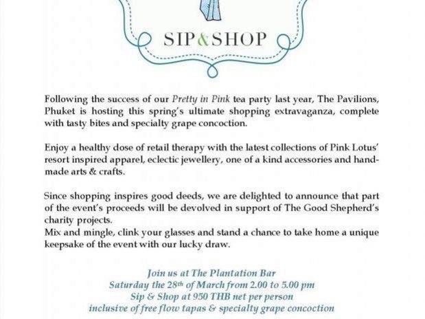 Sip and Shop @ The Pavilions, Phuket