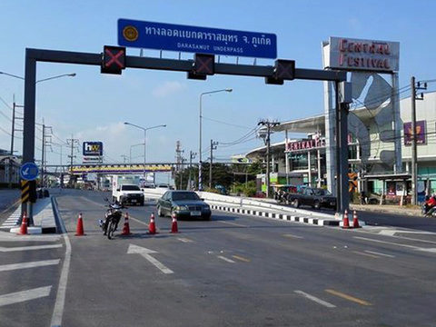 New Phuket underpass ‘fully open around midday today’