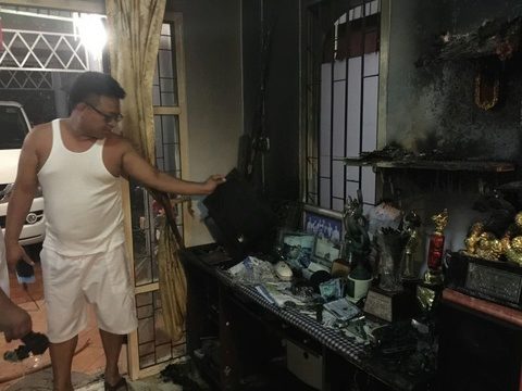 Spirit altar fire causes B20,000 damage to Thalang home