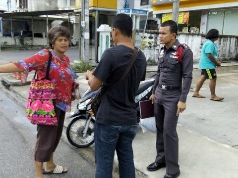 Phuket police search for necklace thief