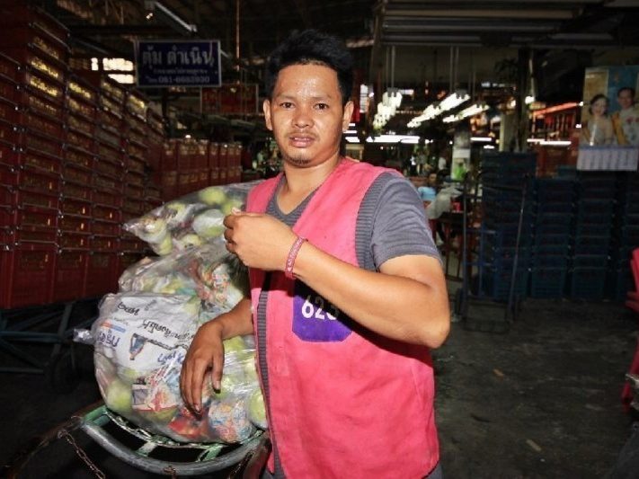 Police order migrant workers in Pathum Thani to wear wristbands