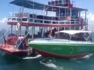 Tourists Rescued Safely from Pattaya Ferry in Second Emergency