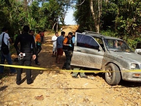 Полиция нашла автомобиль взломщиков банкоматов